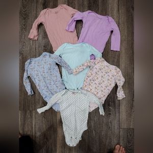 Carter's Baby Girl Onesie Bundle Size 6M